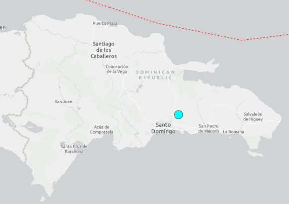 Magnitude 4.2 earthquake strikes near Bayaguana early Sunday