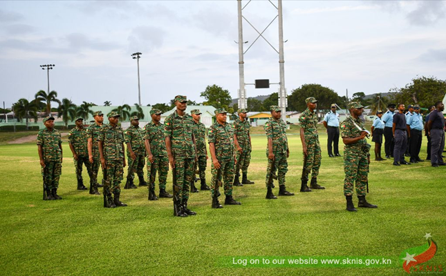 Guyana Defence Force Troops to join Saint Kitts and Nevis Independence 43 Parade