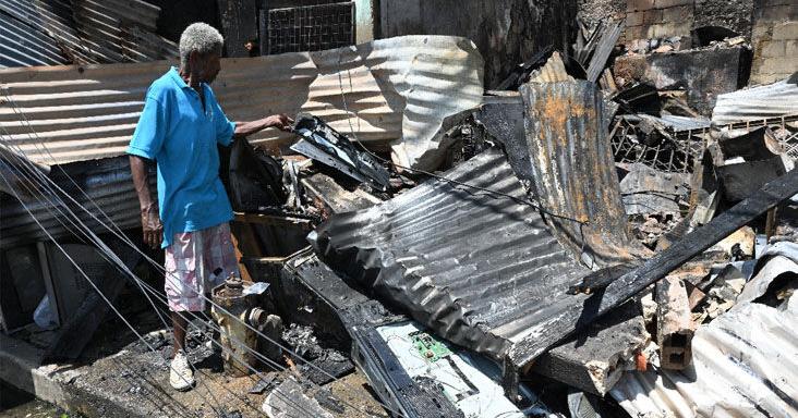 Livelihood up in flames