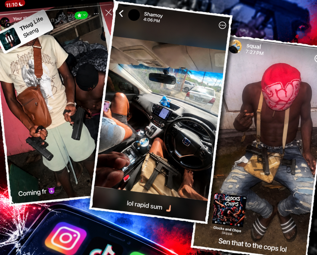 PM Browne Calls for Police Action Against People Displaying Guns on Social Media