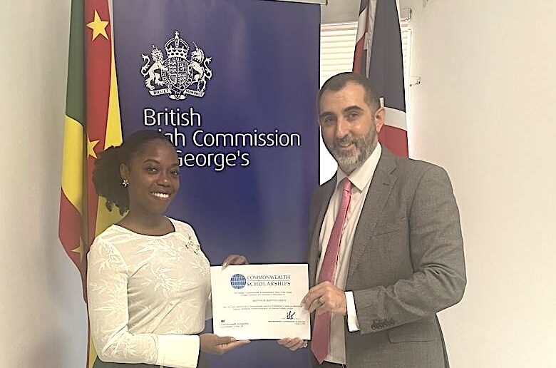 2 Grenadians awarded prestigious UK Government scholarships