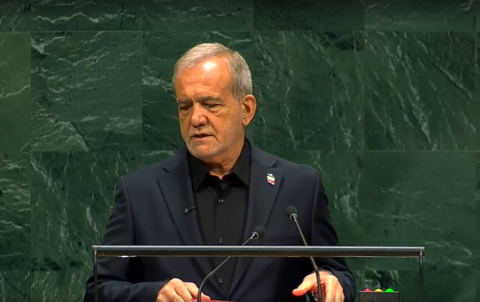 Iran rejects US threats as Pezeshkian vows to defend country