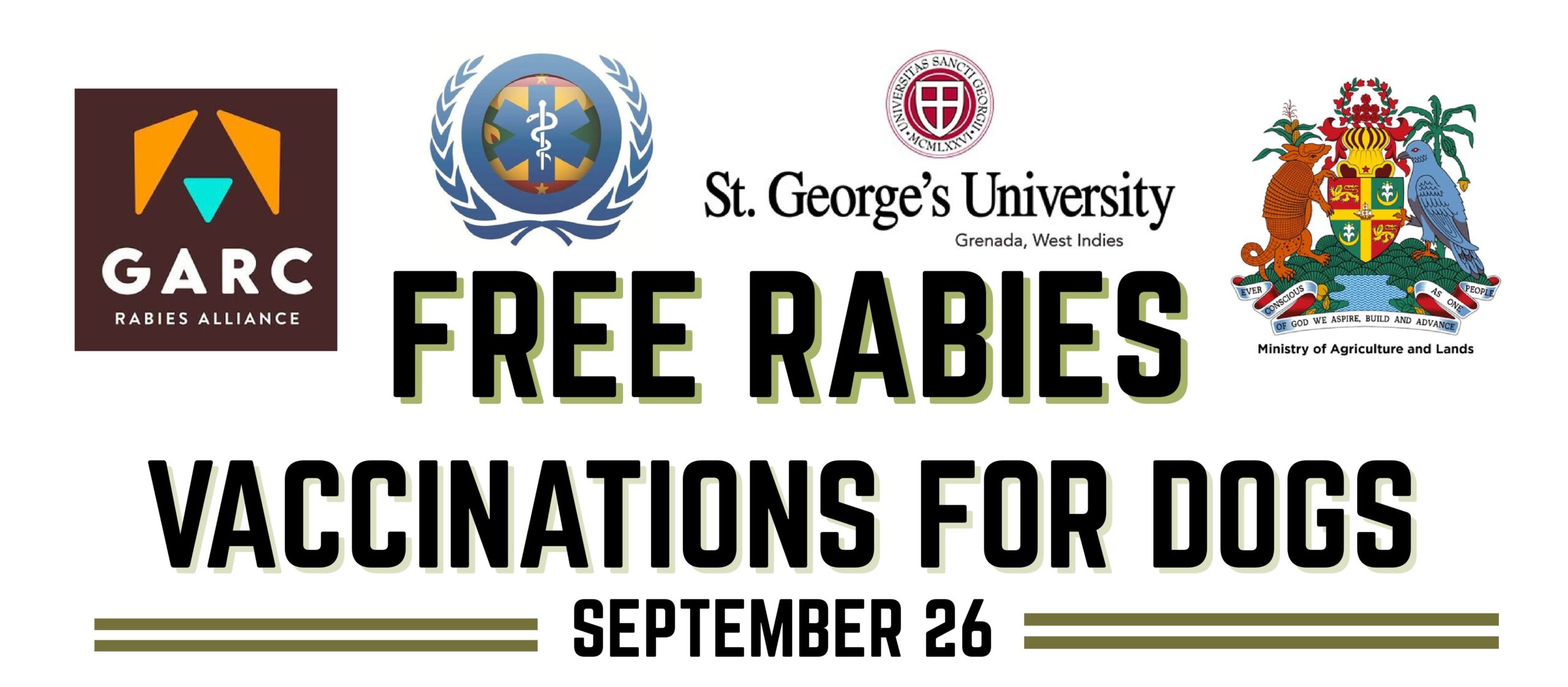 Free rabies vaccination clinics for dogs
