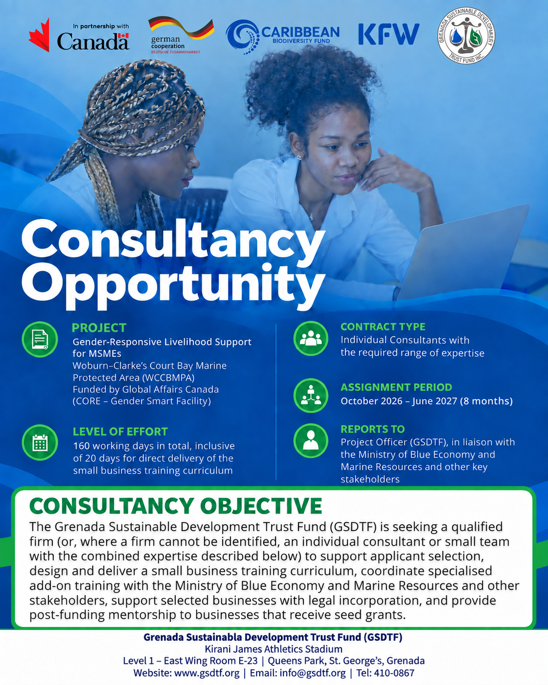 REOI: Business Development & Mentorship Consultant (Part-Time)