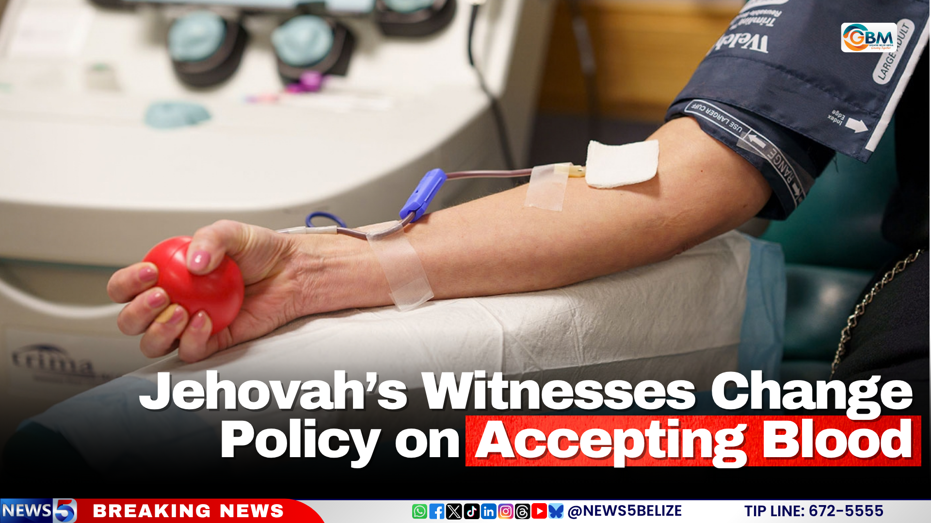 Jehovah’s Witnesses Change Policy on Accepting Blood