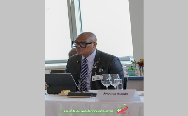 Saint Kitts and Nevis calls for stronger global partnerships to build SIDS resilience
