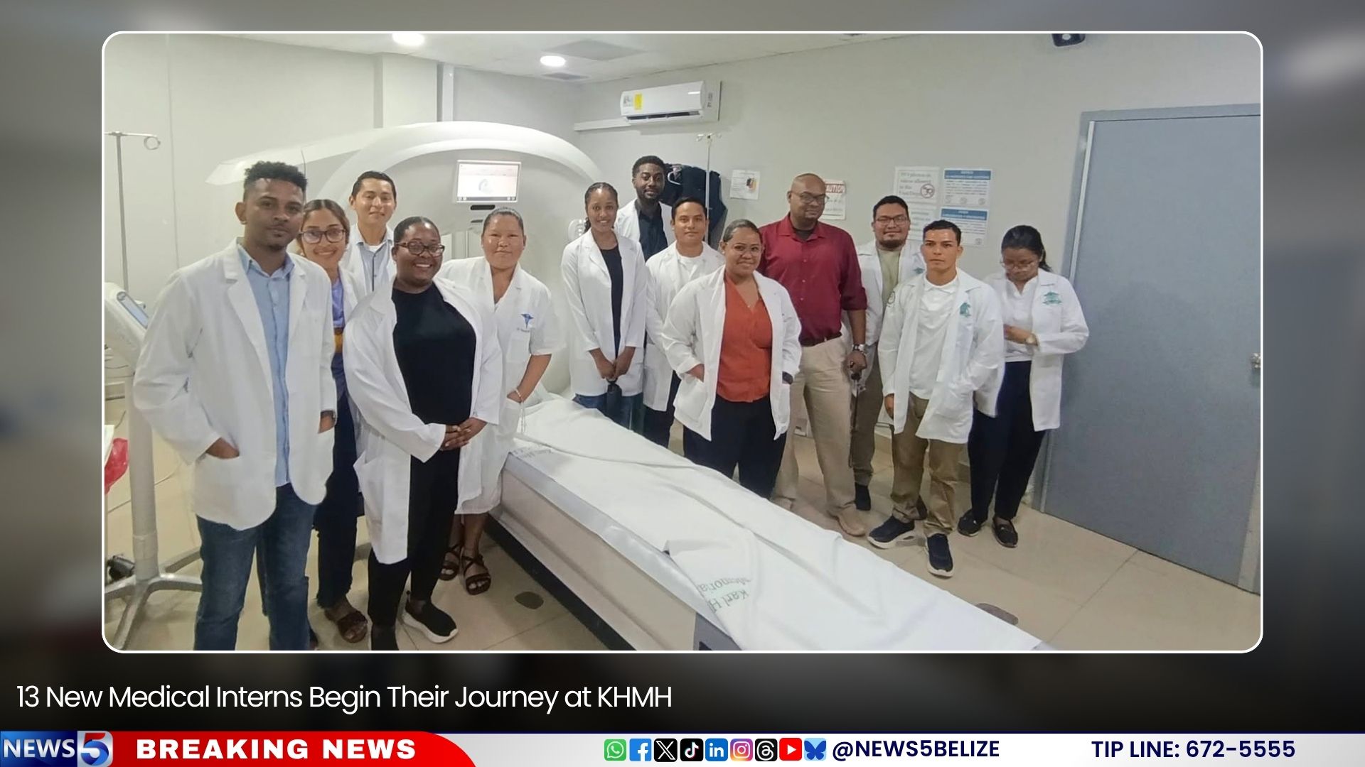 13 New Medical Interns Begin Their Journey at KHMH