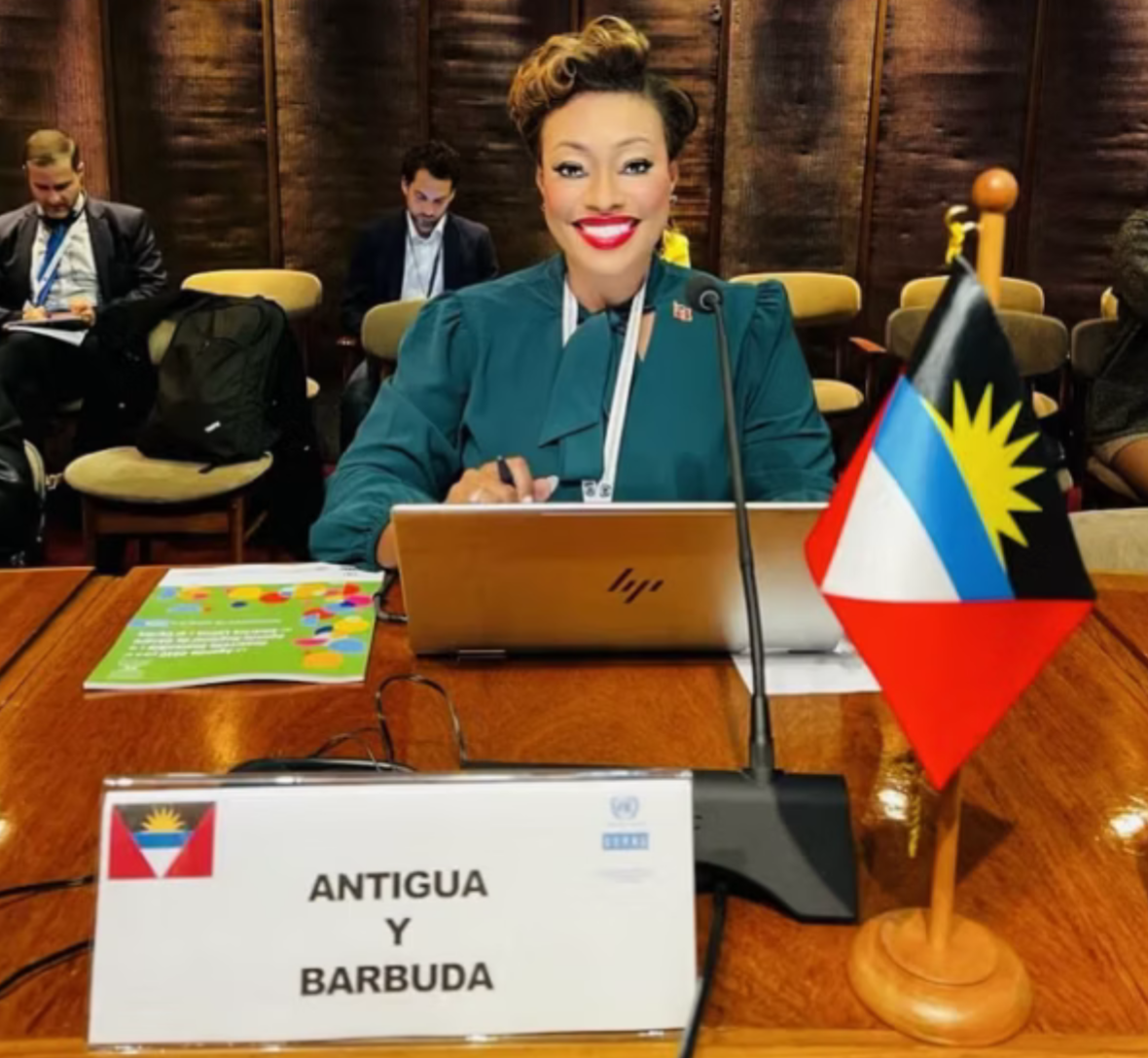 Joy-Marie King Calls For Greater Focus On SIDS Resilience At UN Consultation