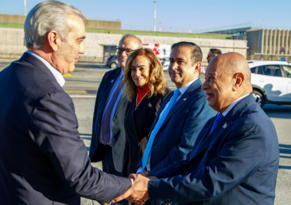 Abinader arrives in Rome for World Food Forum and Vatican visit