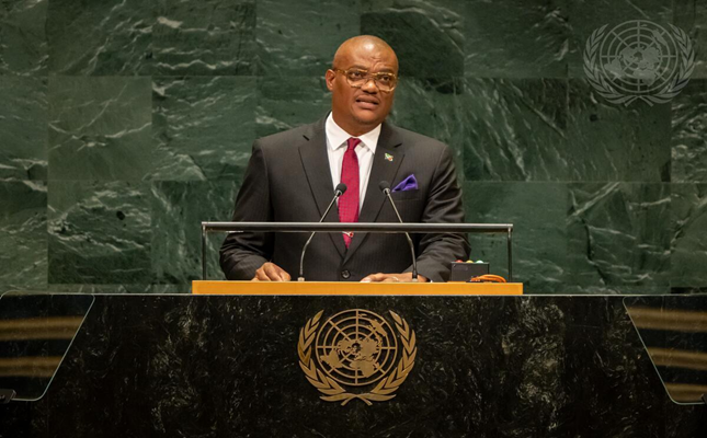 Saint Kitts and Nevis calls for climate justice and fairer financing for Small Island States