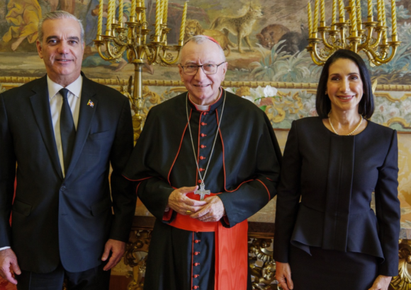 Abinader and Cardinal Parolin discuss Haiti crisis and regional stability