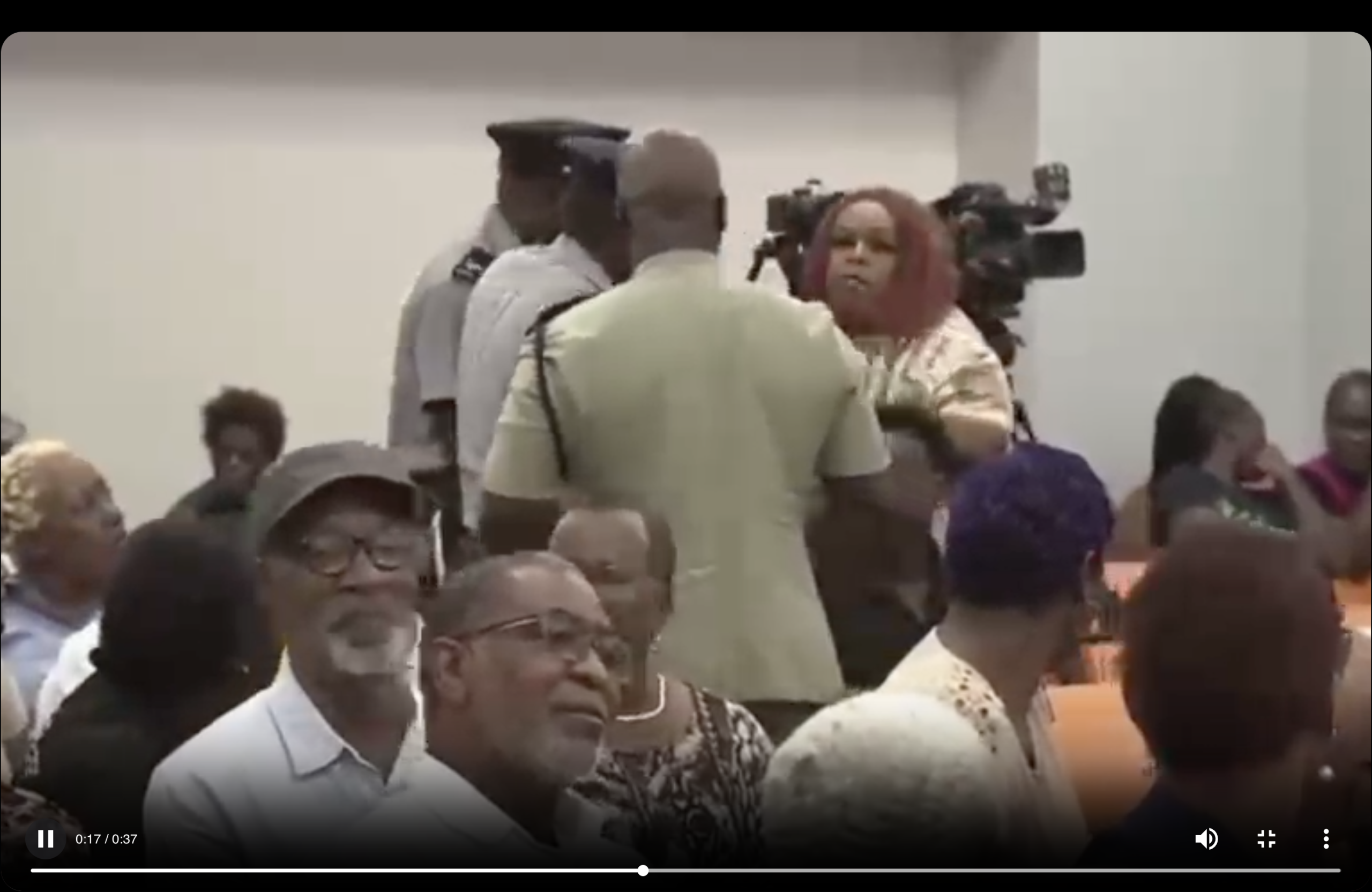 Sherese ‘Washington’ Bramble Arrested During Live CHOGM Town Hall Broadcast