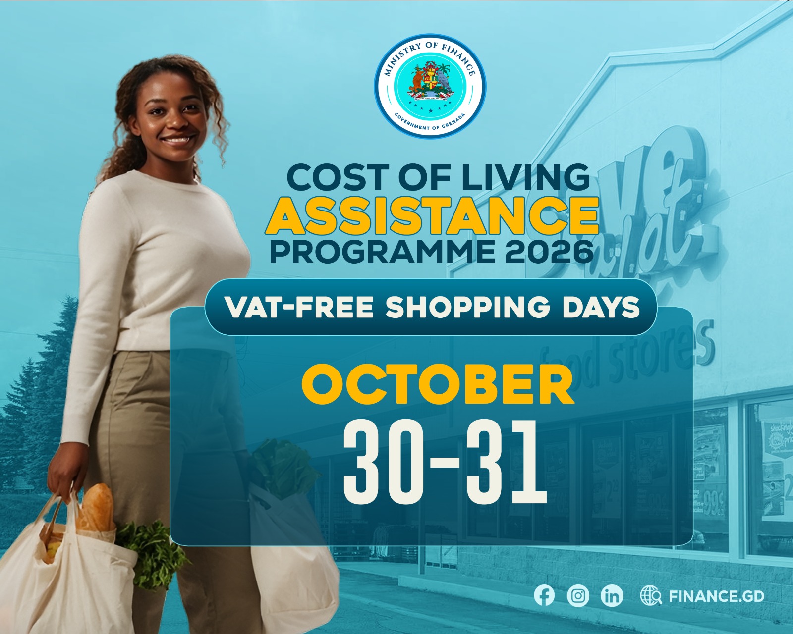 VAT-Free Days: Friday, 30 and Saturday, 31 October
