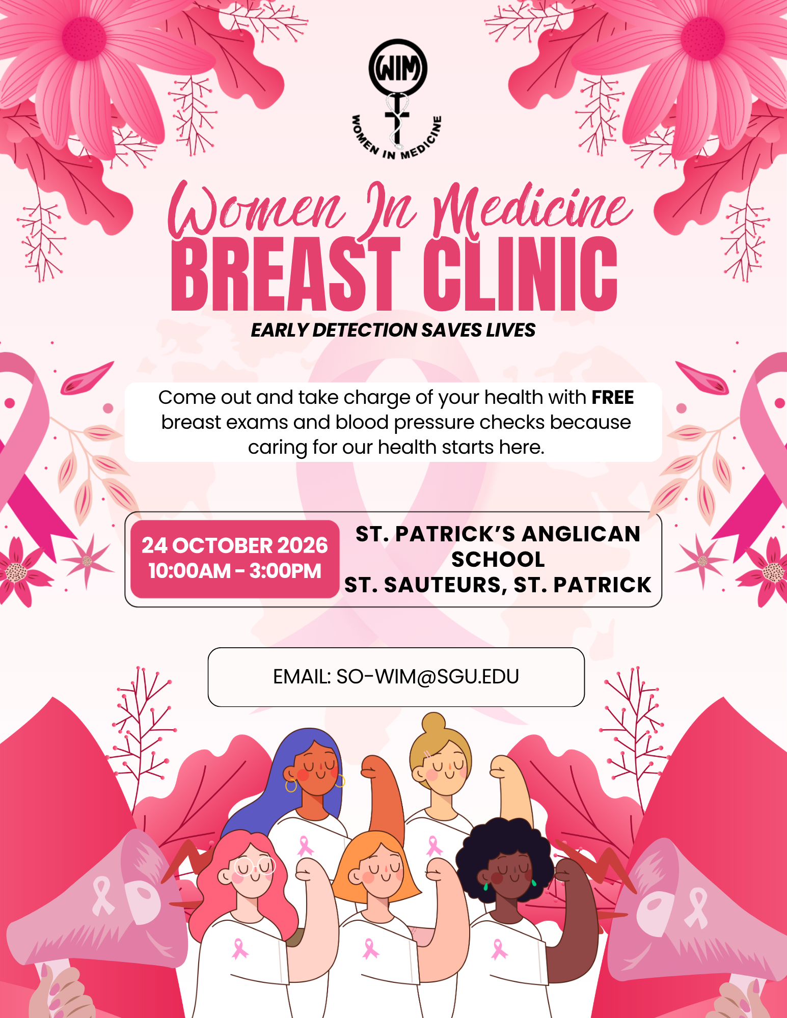 Breast clinic at St Patrick’s Anglican School