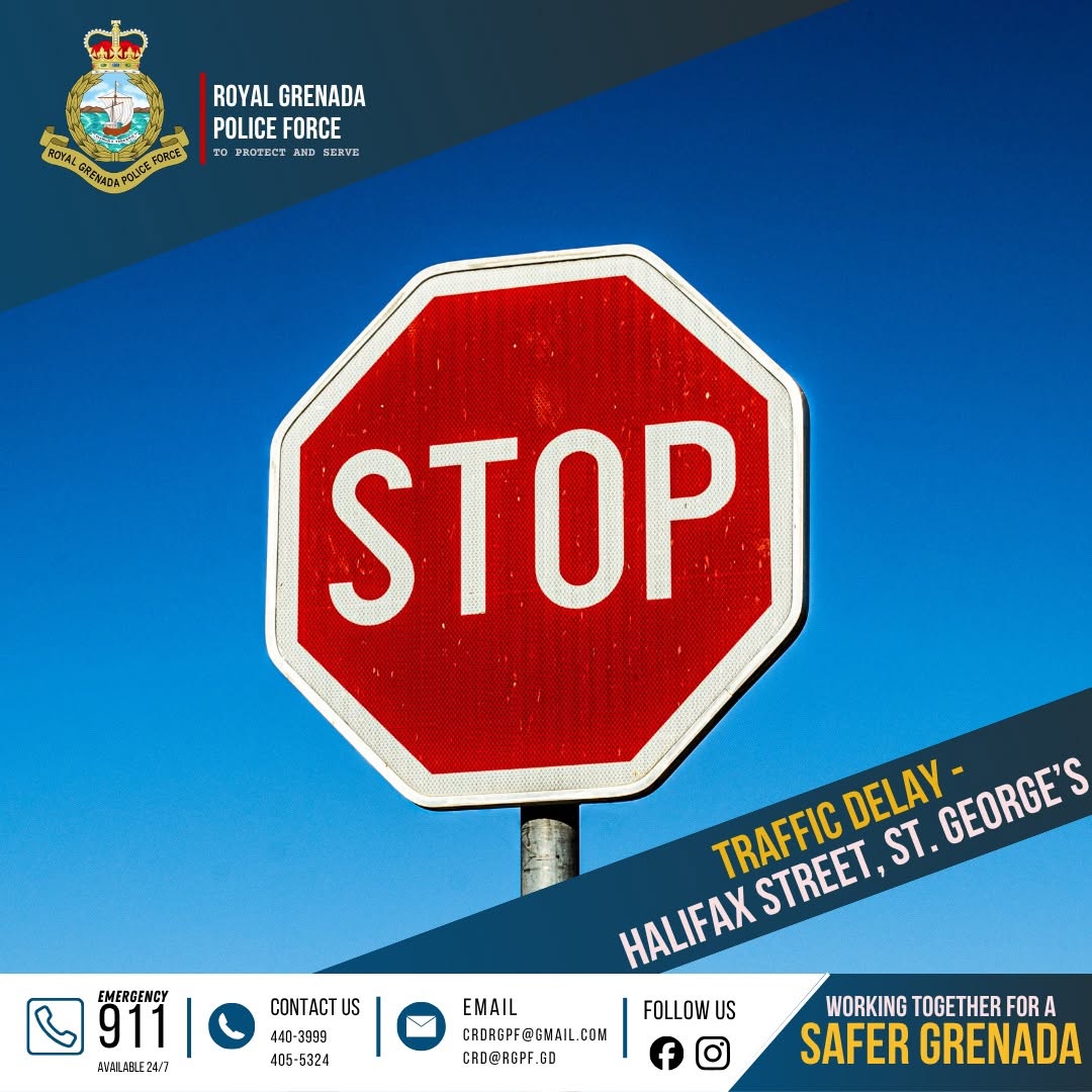 Traffic delay: Halifax Street, St George’s